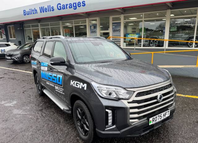 KGM Musso 2.2 Double Cab Pick Up Saracen Auto Pick Up Diesel Grey